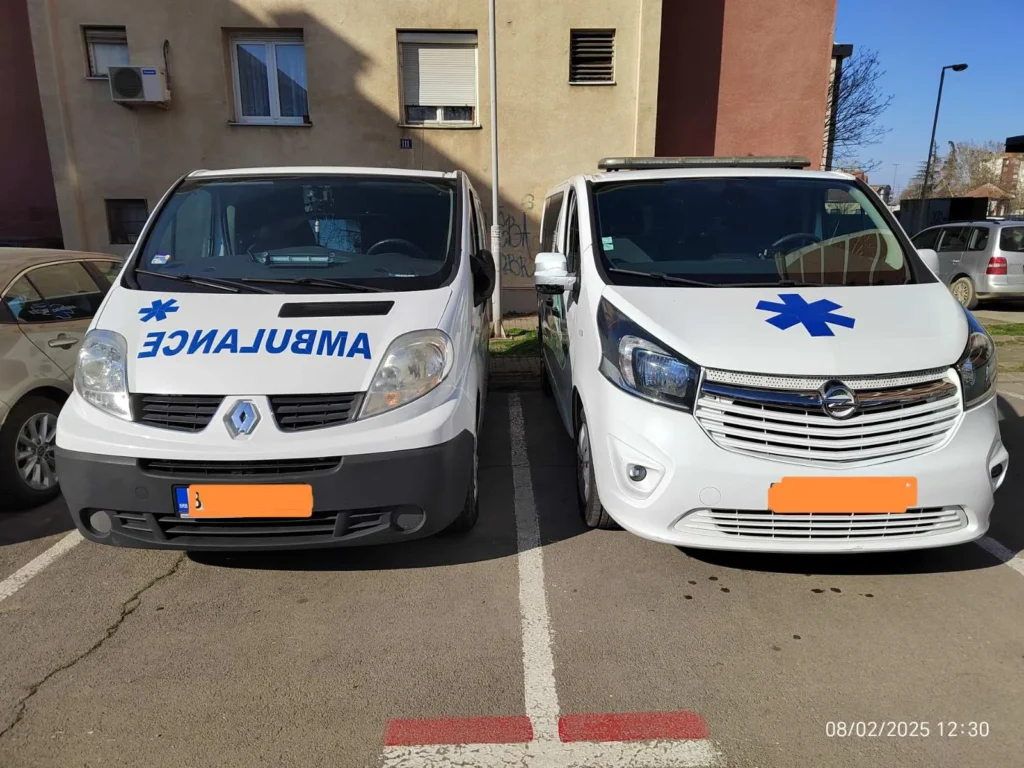 sanitetska vozila meditax
